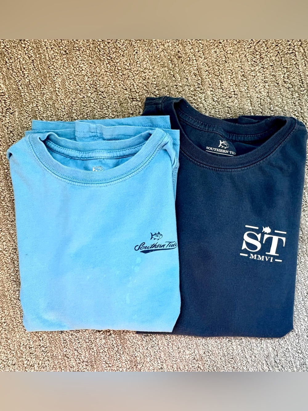 Boys Southern Tide Tshirt Bundle Size medium 8*